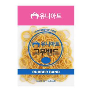 [JHMR182U_51GP](고무) 1000 노랑 고무줄 (3cm)