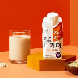 갤러리아_빙그레 GLC 더케어 당뇨 영양식 200ml x 18팩