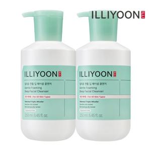 일리윤 젠틀 딥 페이셜클렌저 250ML 2입