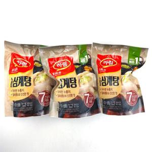 [해핑] 코스트코 하림 누룽지 삼계탕 3kg(1kg x 3봉) 국내산 닭고기