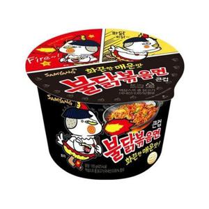 [기타]큰컵라면 삼양 불닭볶음면 오리지널 105g 16개