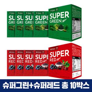 [마타카나] 슈퍼그린 5박스 + 슈퍼레드 5박스 (총 300포)