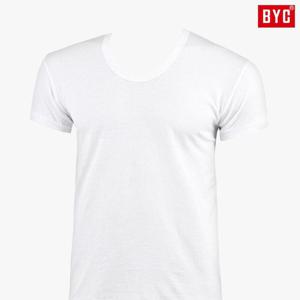 [BYC]BYC런닝구 남자순면런닝 반팔런닝셔츠 메리야스 흰색 백색 1매