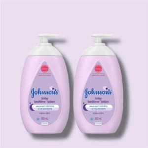 [존슨앤존슨] 존슨즈베이비 베드 TIME 로션 펌프형 500ml  2개