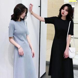 (스타일하우스)원피스 OPS 여성 캐주얼 반팔 A라인 여름