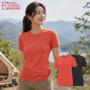 [콜핑]콜핑 여름 여성 티셔츠 추천 아이스 기본 라운드 티셔츠 W_SC