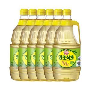 [셀러허브 식품]양조식초 1.8L 6개