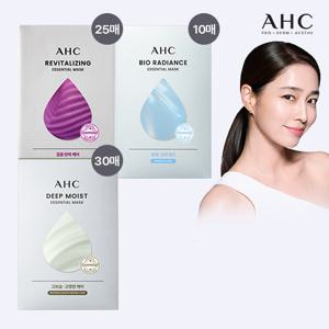[홈앤쇼핑 단독] AHC 1등 마스크팩  에센셜 내추럴 시트 마스크 60장 패키지 (딥모이스트)