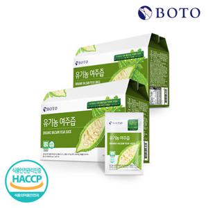 [보뚜] 유기농 여주즙 80ml 30포 2박스 (60포)