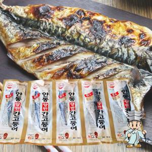 [안동양반간고등어]필렛 고등어 120g x 15팩