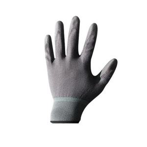 손바닥 팜피트 장갑 PU 코팅 작업용 회색 50켤레 (W296595)