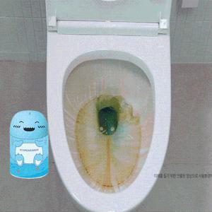 자동 변기 세정제 700ml 3개 (한병으로 약 4천회 사용)