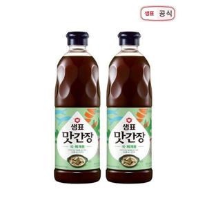 [샘표]맛간장 국찌개용 860ml 2병