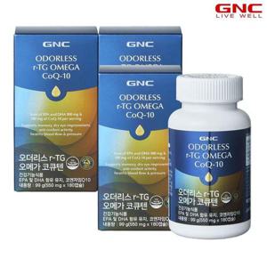 갤러리아_[GNC] 오더리스 r-TG 오메가3 코큐텐 (180캡슐) 60일분 x 3개