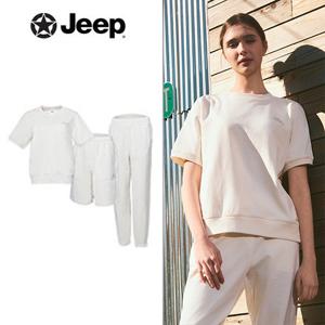 [방송에서만][JEEP]85주년 리미티드 에센셜 여성 셋업 3종