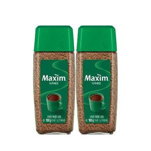 [맥심]동서 맥심 디카페인 병커피 100g 2개 홈카페 블랙 알커피 (13068770)