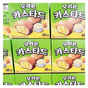 [에이알비티]오리온 카스타드 1104g 48개입 m54693 (30456502)