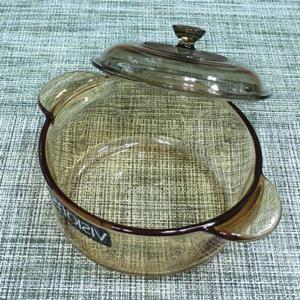 비전 유리 냄비 라면 찌개 내열 직화 냄비 투명 1.25L (W961E4E)