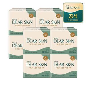 디어스킨 생리대 대형 14p x 8팩