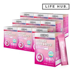 라이프허브 뷰티저분자 콜라겐 유산균 8세트(2g x 240포) 8개월분