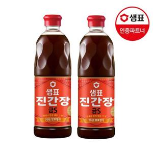 [샘표] 진간장 금S 860ml 2병