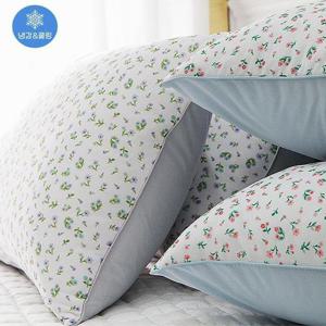 [단잠][단잠] 아이스 냉감 베개-40X60 (커버+일반베게솜) (33650372A)