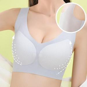 여름브래지어 메쉬 햄라인 쿨 노와이어 브래지어 에어 WFJ8PRM