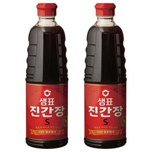 샘표 진간장 S 500ML x 2개