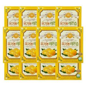 홀베리 레몬즙 20g 1일1 레몬 유기농 레몬 착즙 원액 레몬수 14포, 12개