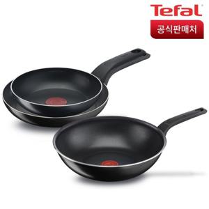 테팔 심플리클린 3종(후라이팬20cm+30cm+웍28cm)