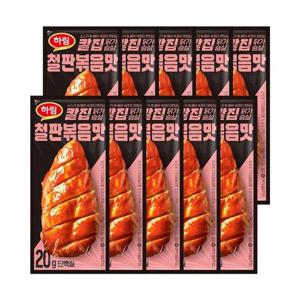 [하림]칼집닭가슴살철판볶음맛 100g 10봉