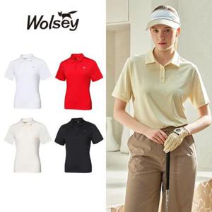 [울시][Wolsey]울시 26SS 여성 반팔 기능성 카라셔츠 4종