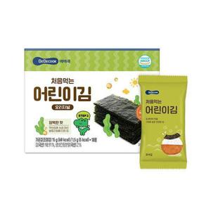 [베베쿡]처음 먹는 어린이김 오리지널 1박스