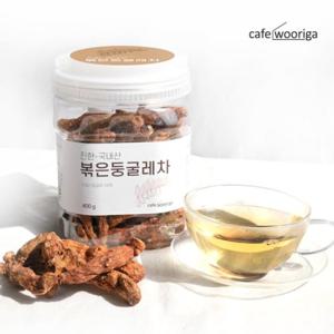 카페우리가 국내산 볶은 둥굴레차 400g 1통 둥글레차