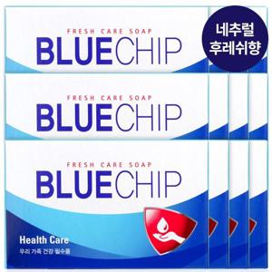 애경 블루칩 헬스케어 프리미엄 비누 대용량 100g 12개 / 클렌징비누
