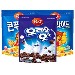 포스트 콘푸라이트 600gx2개+오레오오즈500g