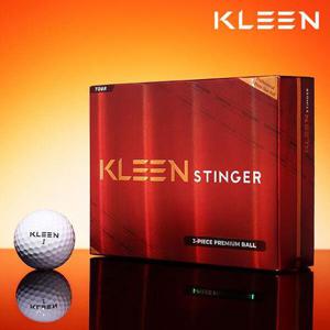 KLEEN 클린 스팅어 퍼팅라인 고반발 비거리 소프트 3피스 골프공  장타 골프볼