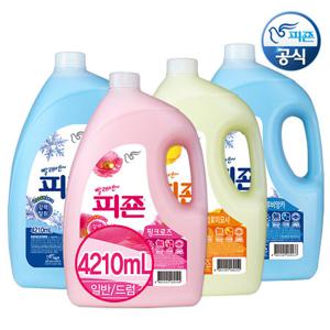 피죤 대용량 섬유유연제 4210mlx4개 / 일반드럼겸용