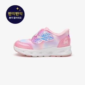 [에스키즈]토들러 키즈 운동화 산리오 마이멜로디 LED (핑크) FRZLDSK005-pink_US