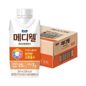 메디웰 구수한 누룽지맛 200ml 18팩