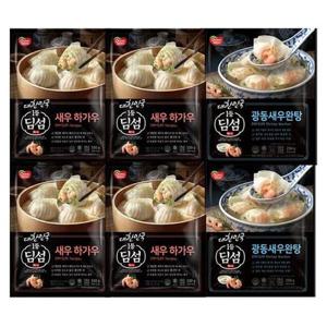 [동원]딤섬 새우하가우 300g 4봉 + 광동새우완탕 294g 2봉/사천우육완탕 외 선택