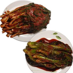 [자이담]  남도 파김치 1kg + 갓김치 2kg