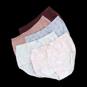 5P 빅사이즈 여자팬티 엄마팬티 할머니팬티 순면 햄팬티 햄라인 WFKM1DW