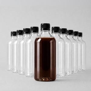 고강도 프리미엄 더치커피 투명 페트병 500ml 28개 디저트 음료용기