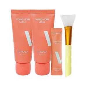 프란츠 봉톡신 크림 마스크 랩핑 모델링 마스크팩 60g 2개+10g+실리콘 브러