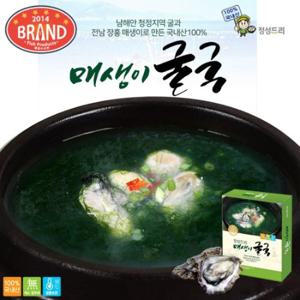 [정성드리] 매생이 굴국 350g x 5팩
