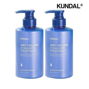 [쿤달]히알루론 에어리 볼륨 트리트먼트 500ml x2개