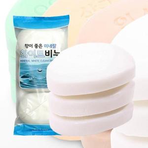 미네날 화이트 3P세트 세수비누 미용 단단한 (WCB50AC)