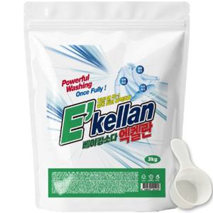 엑켈란 베이킹소다 3kg 냄새제거 가루세제