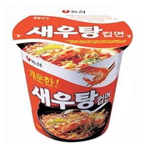 [그로미스]농심 새우탕 소컵 67g x 6컵 x2 박스 (23642438)